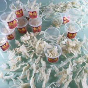 Sarang Walet Bersih Patahan Kecil Ukuran Toples Sedang